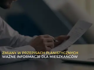 Nowe przepisy planistyczne dla mieszkańców Wałcza