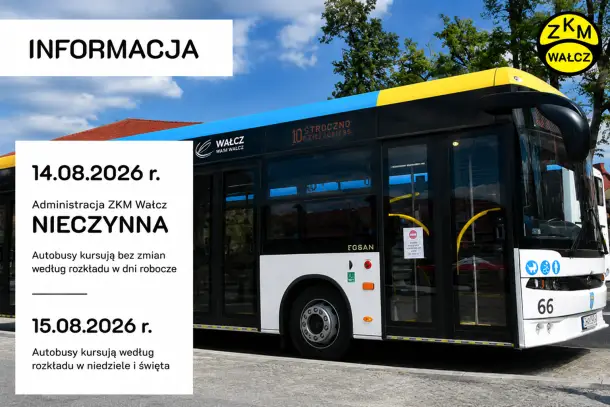Zmiany w funkcjonowaniu ZKM Wałcz