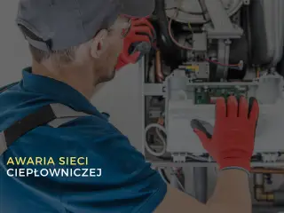 Awaria sieci ciepłowniczej powoduje przerwę w dostawie ciepłej wody na osiedlu Dolne Miasto