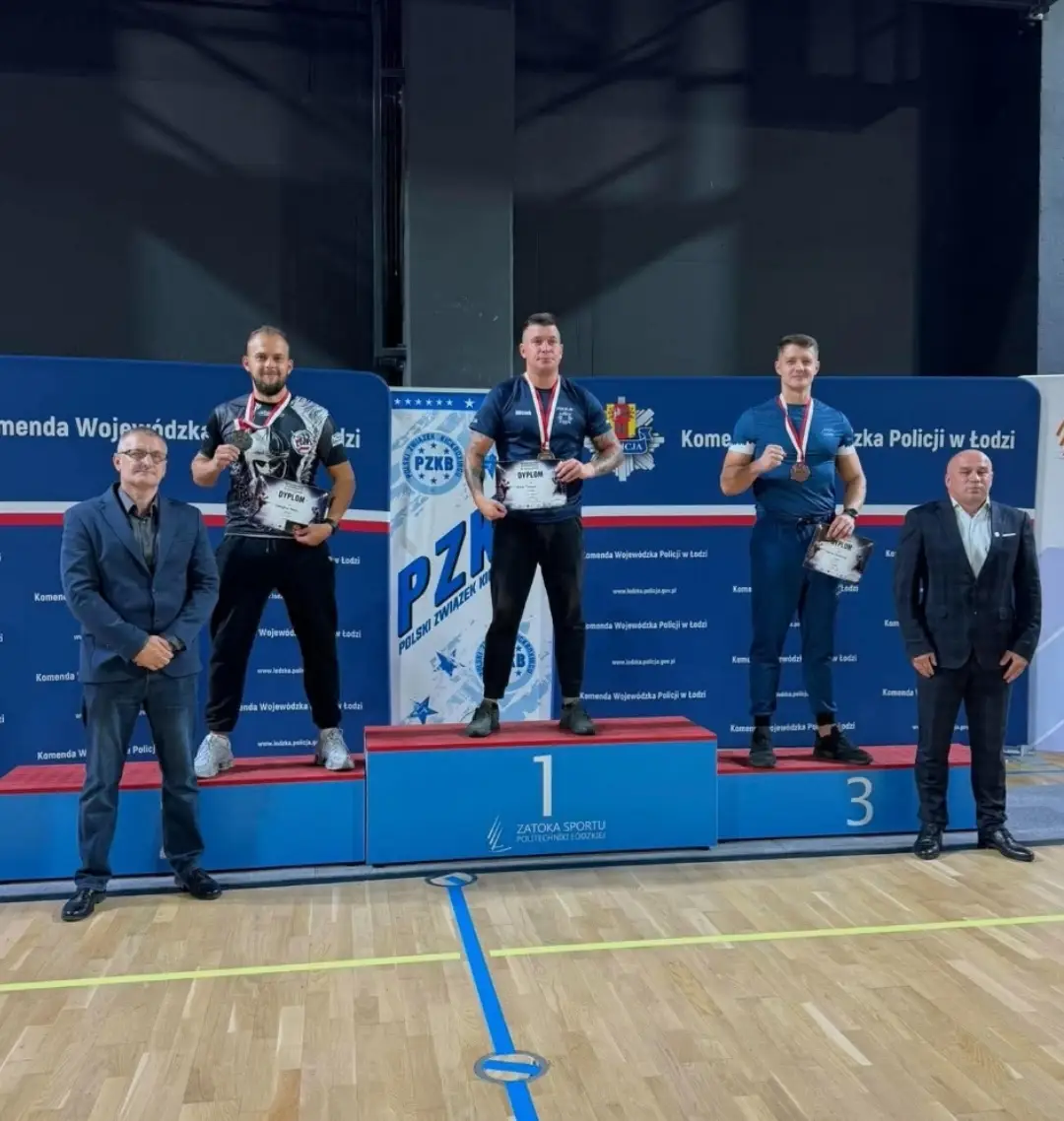 Podium dla Policji na Mistrzostwach Służb Mundurowych w Kickboxingu