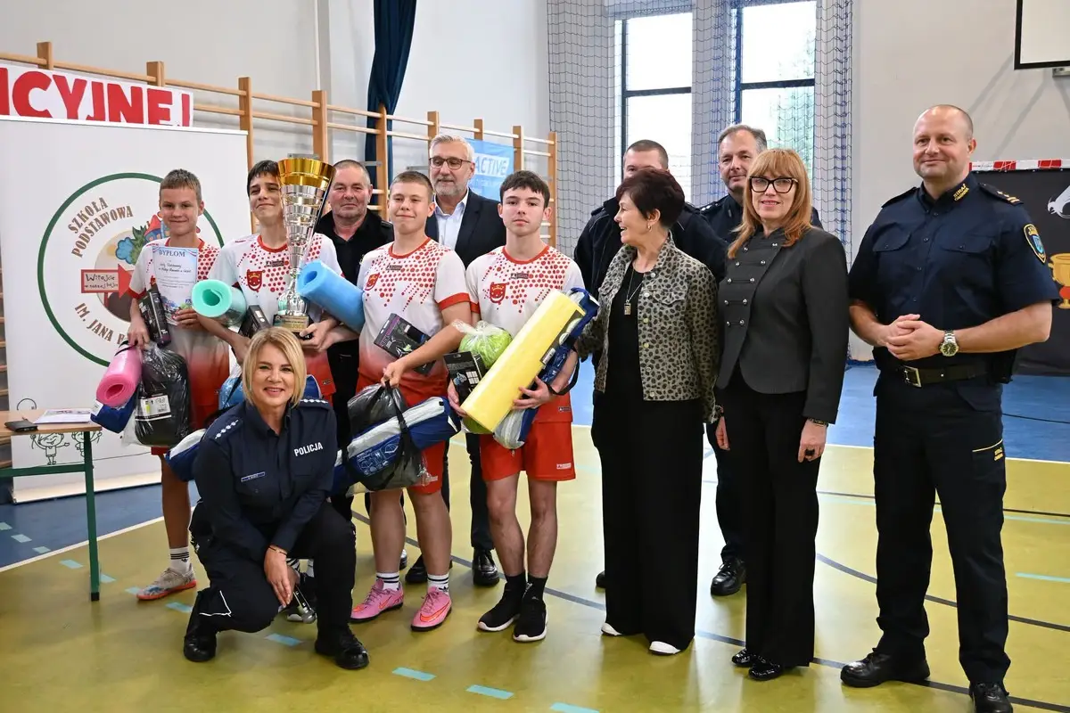 Powiatowy Turniej „Prewencja na wesoło” dla uczniów klas siódmych